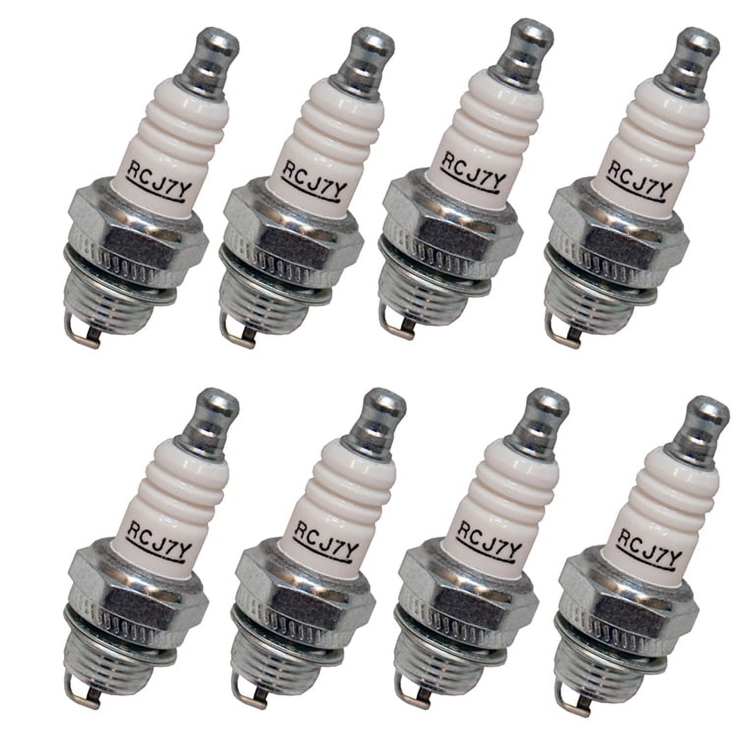 Champion 8 Pack of Genuine OEM Spark Plugs - RCJ7Y-8PK