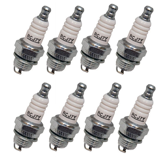 Champion 8 Pack of Genuine OEM Spark Plugs - RCJ7Y-8PK