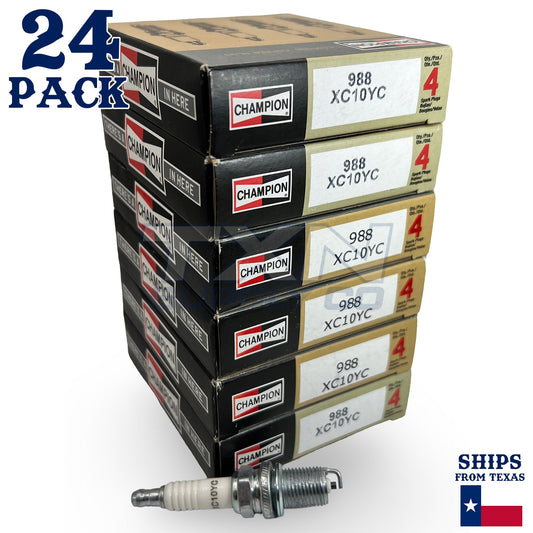 Champion 988 988S Copper Plus Spark Plug XC10YC - 24 Pack - Shop Pack