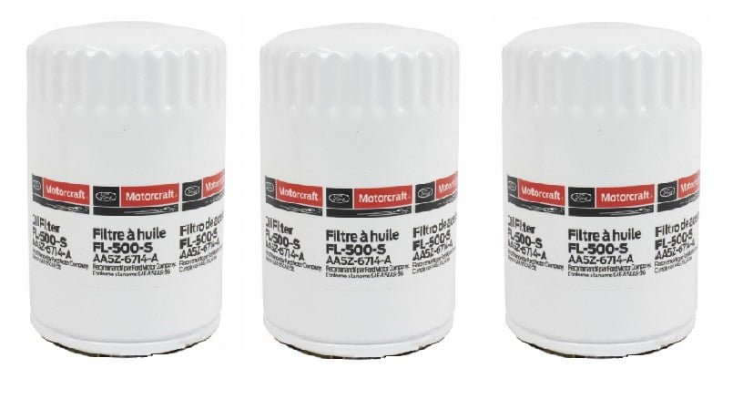 3 Genuine FORD Engine Oil Filter Motorcraft FL-500S Replace OEM# AA5Z6714A