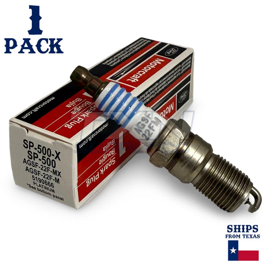 Motorcraft SP500 Platinum Spark Plugs SP-500-X - 1 Pack