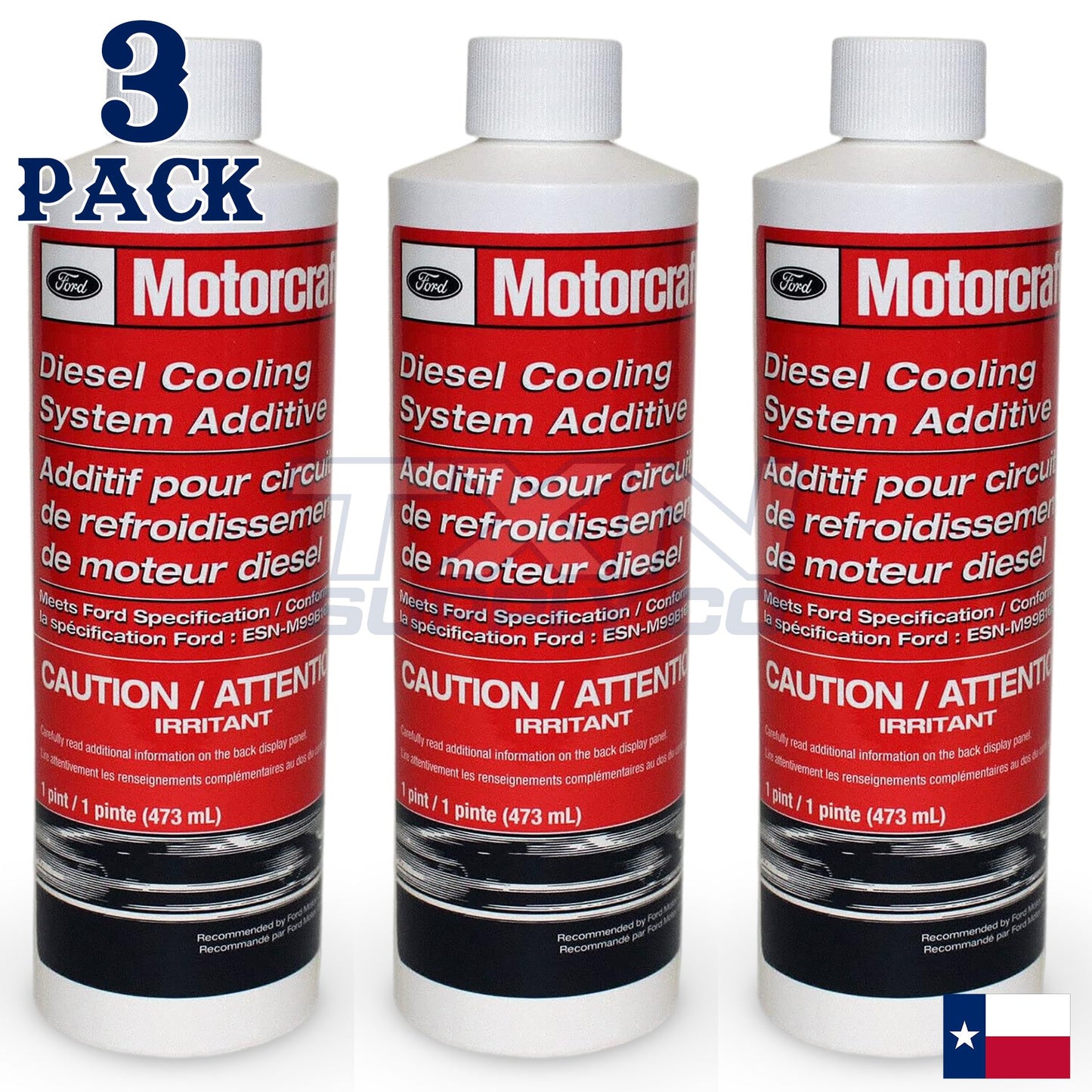 Motorcraft Fluid VC-8 Diesel Cooling System Additive - 16 oz - 3 Pack