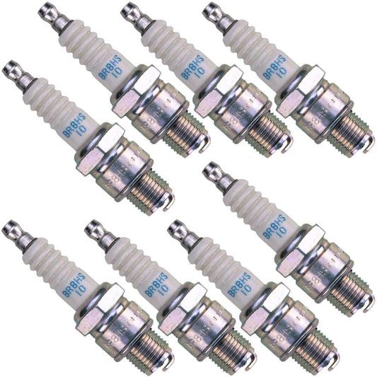 NGK 8 Pack of Genuine OEM Replacement Spark Plugs - BR8HS-10-8PK