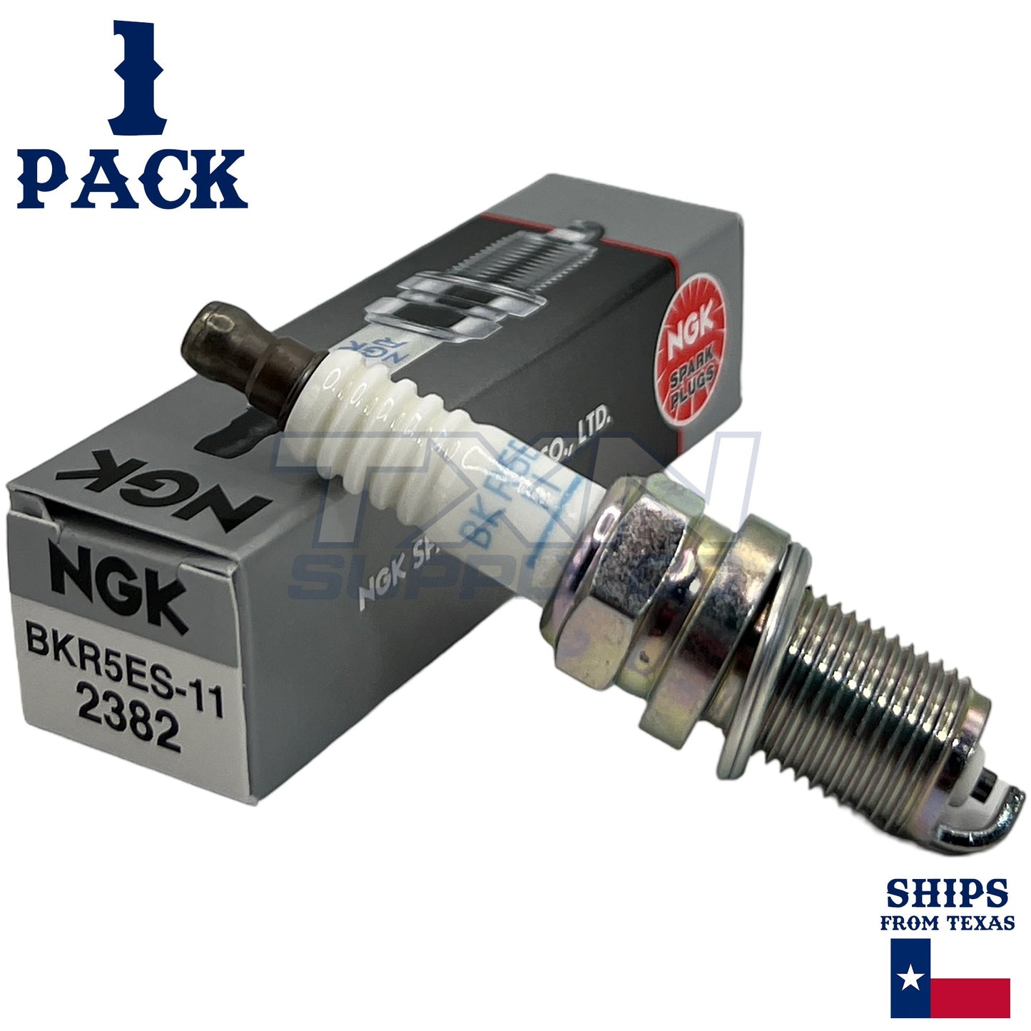 NGK 2382 Spark Plug BKR5ES-11 - 1 Pack