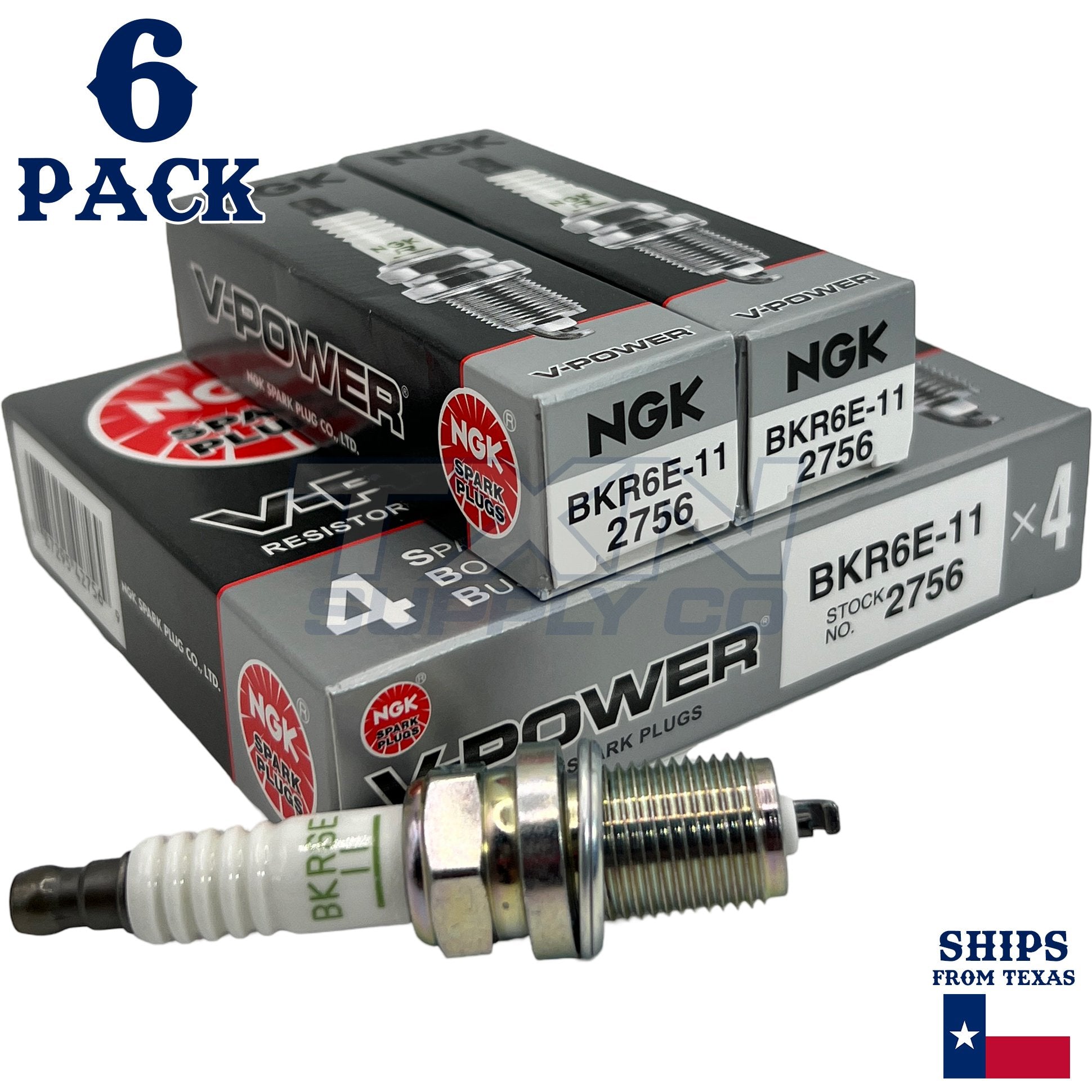2002-2004 Nissan Xterra 3.3L NGK Spark Plugs - 6 Pack