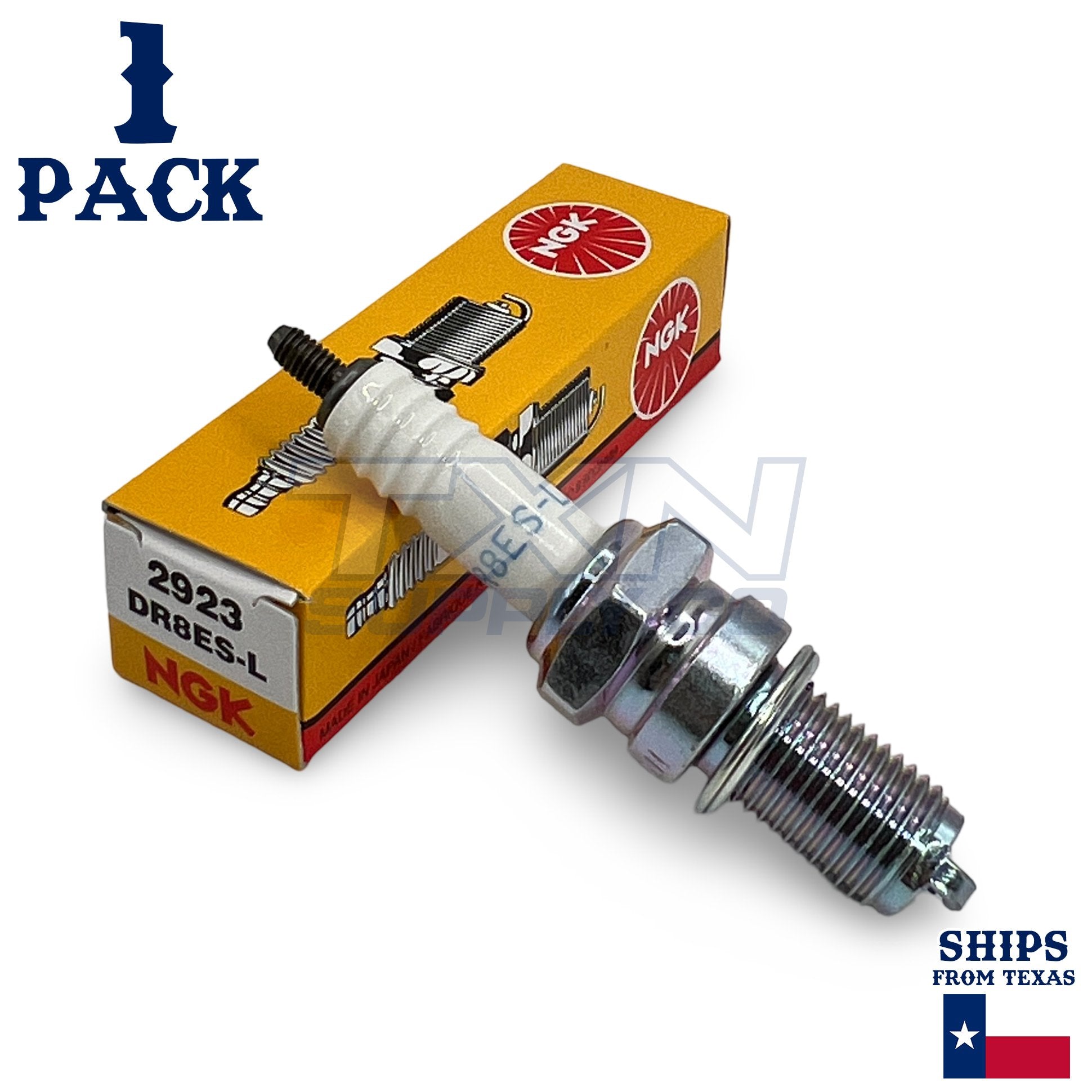 NGK Resistor Sparkplug DR8ES-L for Honda TRX 200SX FOURTRAX 1986-1988