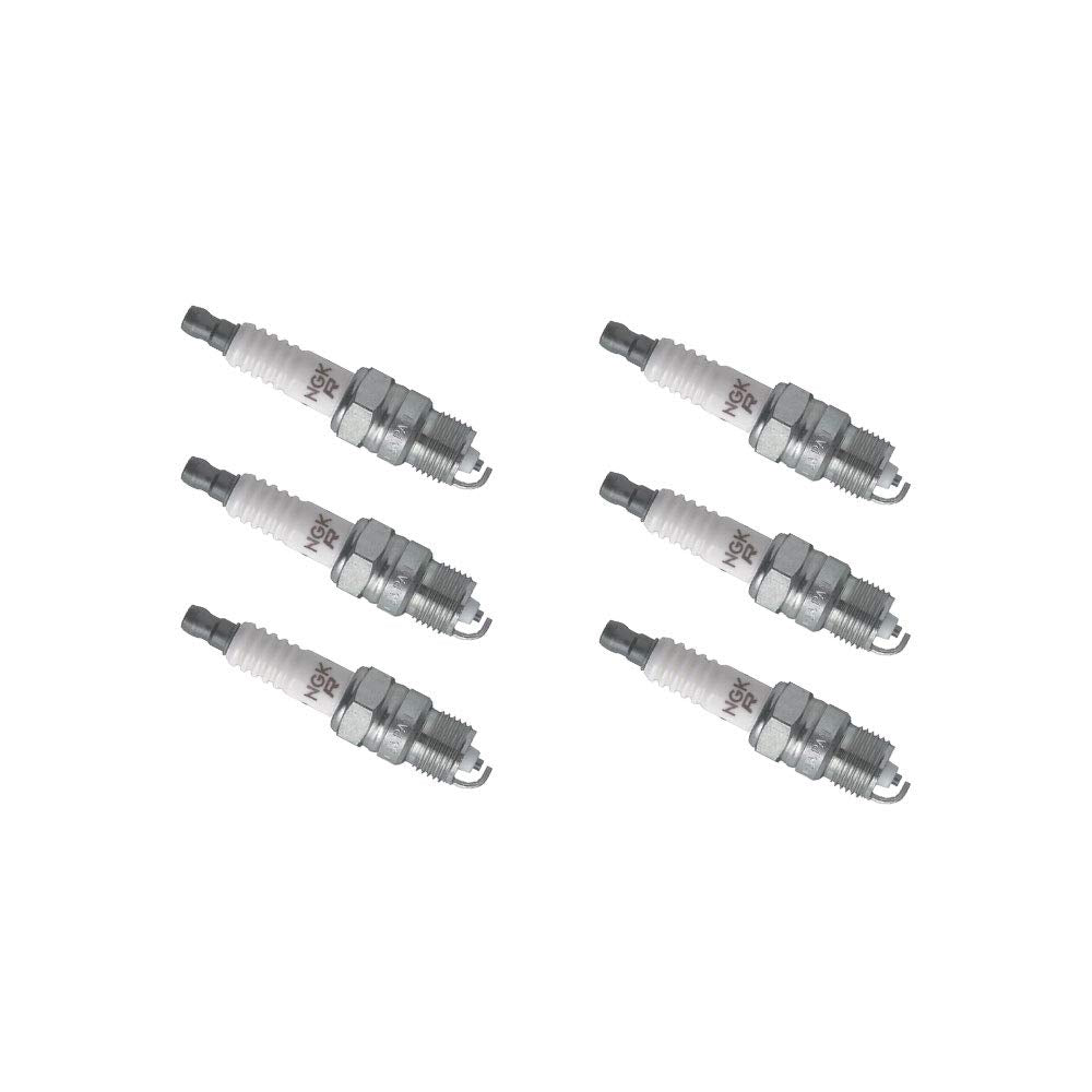 NGK V-Power Spark Plug ZFR5N (6 Pack) Compatible With JEEP GRAND CHEROKEE LIMITED 1999-2004 4.0L/242