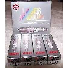 Boating Accessories New NGK Laser Iridium Spark Plug ILFR6GE, 4212 Set of 4 Spark Plugs