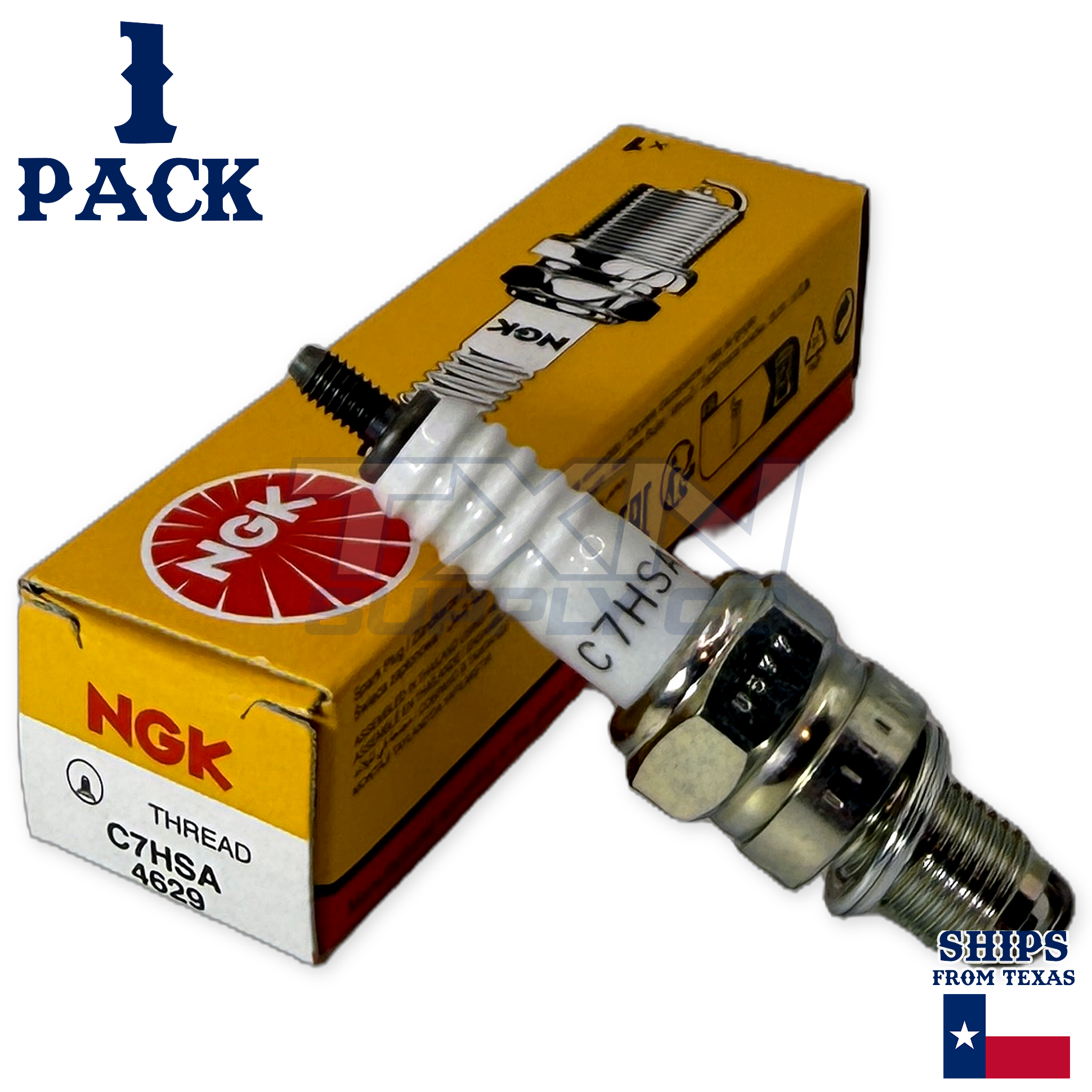NGK Standard Sparkplug C7HSA for Honda CT70 Mini Trail 1977-1981