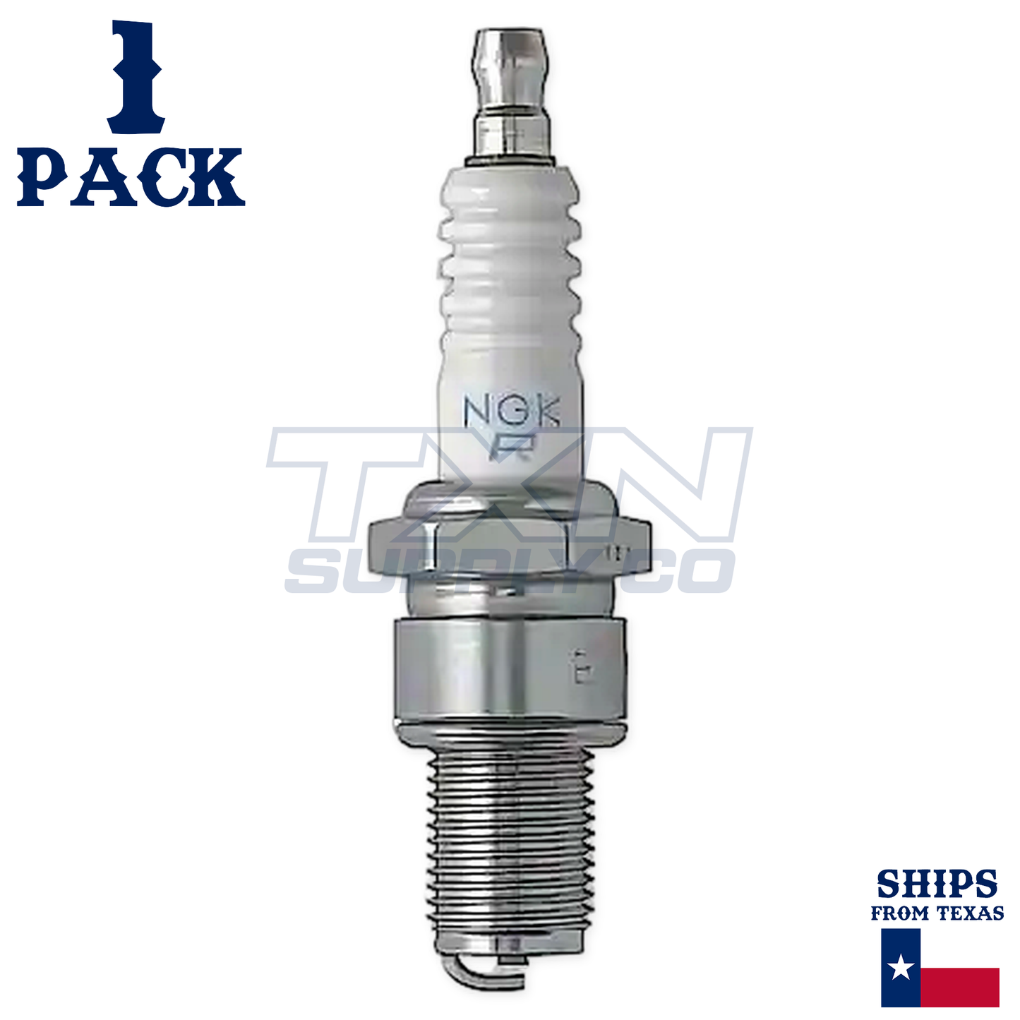 NGK 4922 BR6ES Spark Plugs 1 Pack