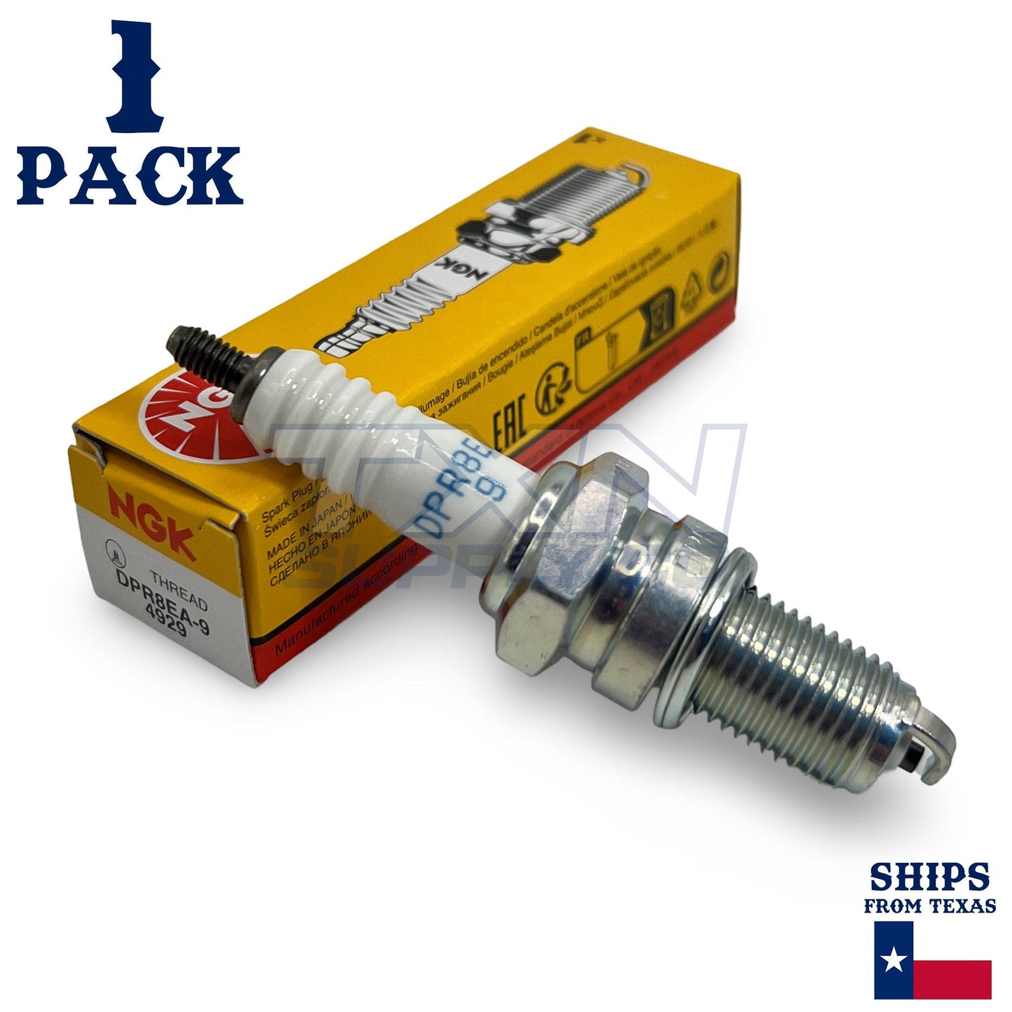 NGK Resistor Sparkplug DPR8EA-9 for Yamaha RAPTOR 660 2001-2005