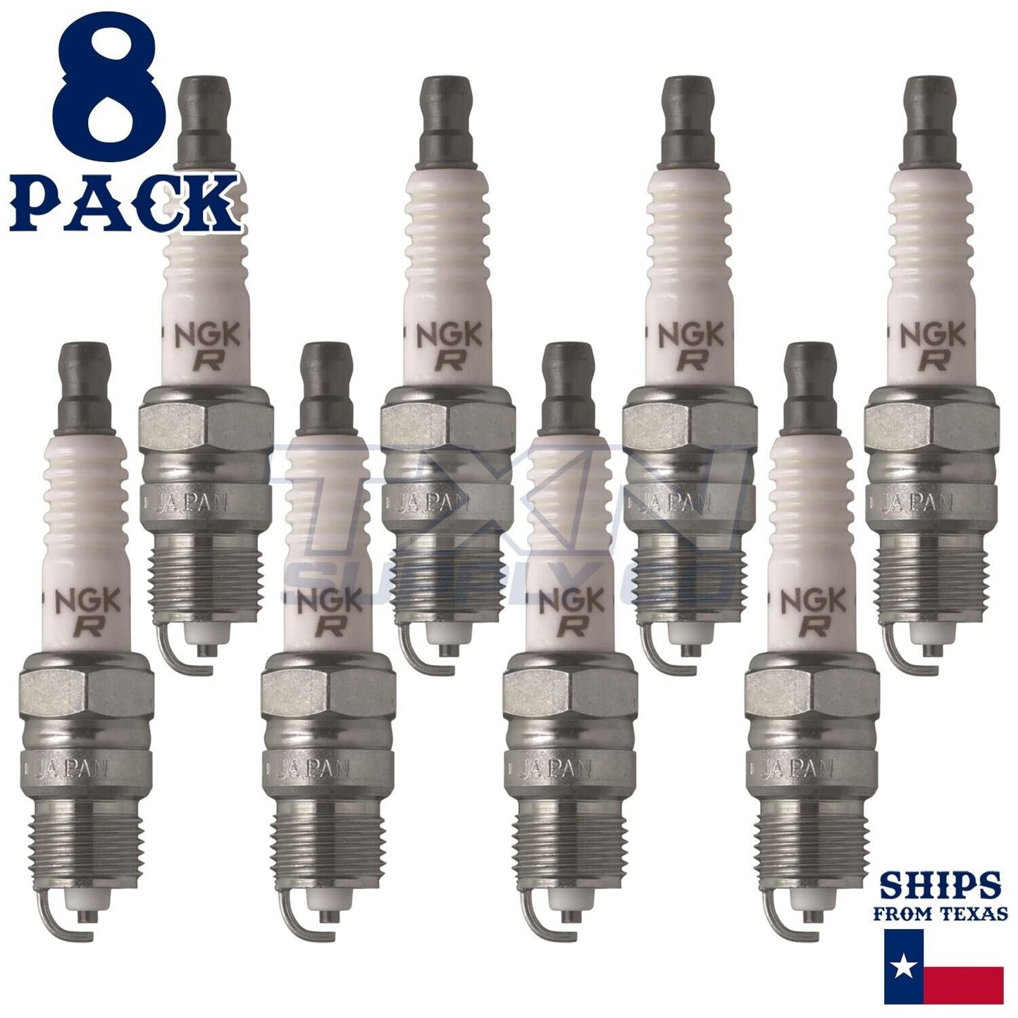 8 pc NGK 6630 V-Power Spark Plugs for 1052895W 15 16 1765179 18 1835800T 1835906T 18C2 18S 19 25 25BP 25C2 25DP2 25S 26 2R45TS 2R46TS 3851859 3851861 44TS 45TS 46TS 5020 5024 5025 5026 5213202S 577