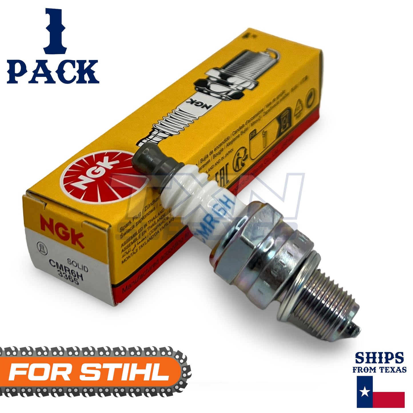 1 Pack NGK Spark Plug - For MS441 STIHL Chainsaw
