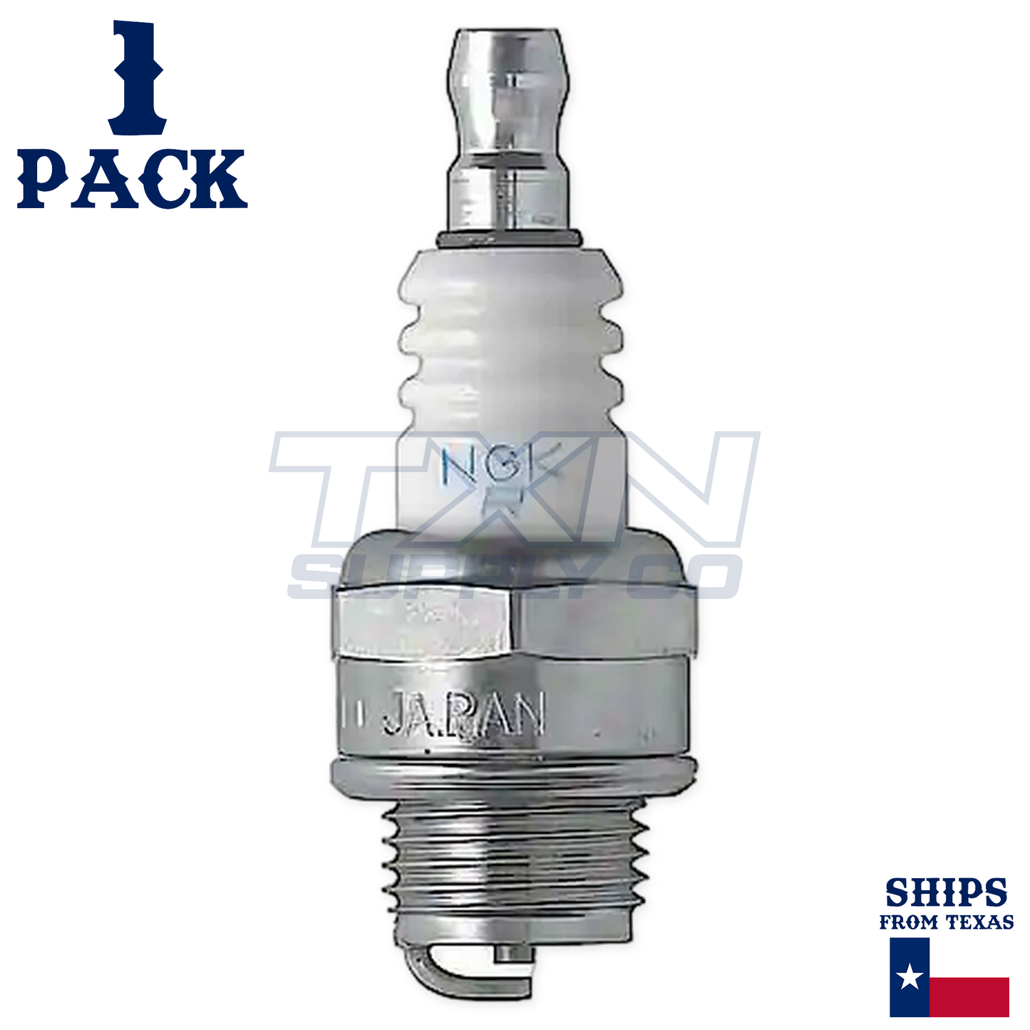 NGK 7421 BMR6A Spark Plugs 1 Pack