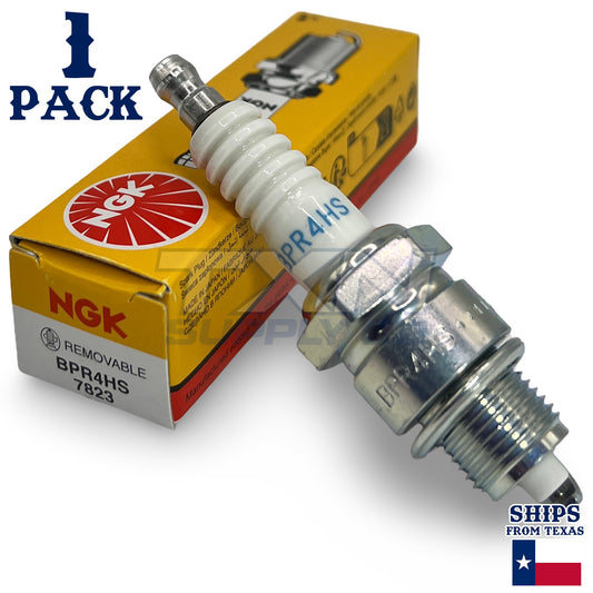 NGK Resistor Sparkplug BPR4HS for Suzuki LT50 QUADSPORT 2002-2005