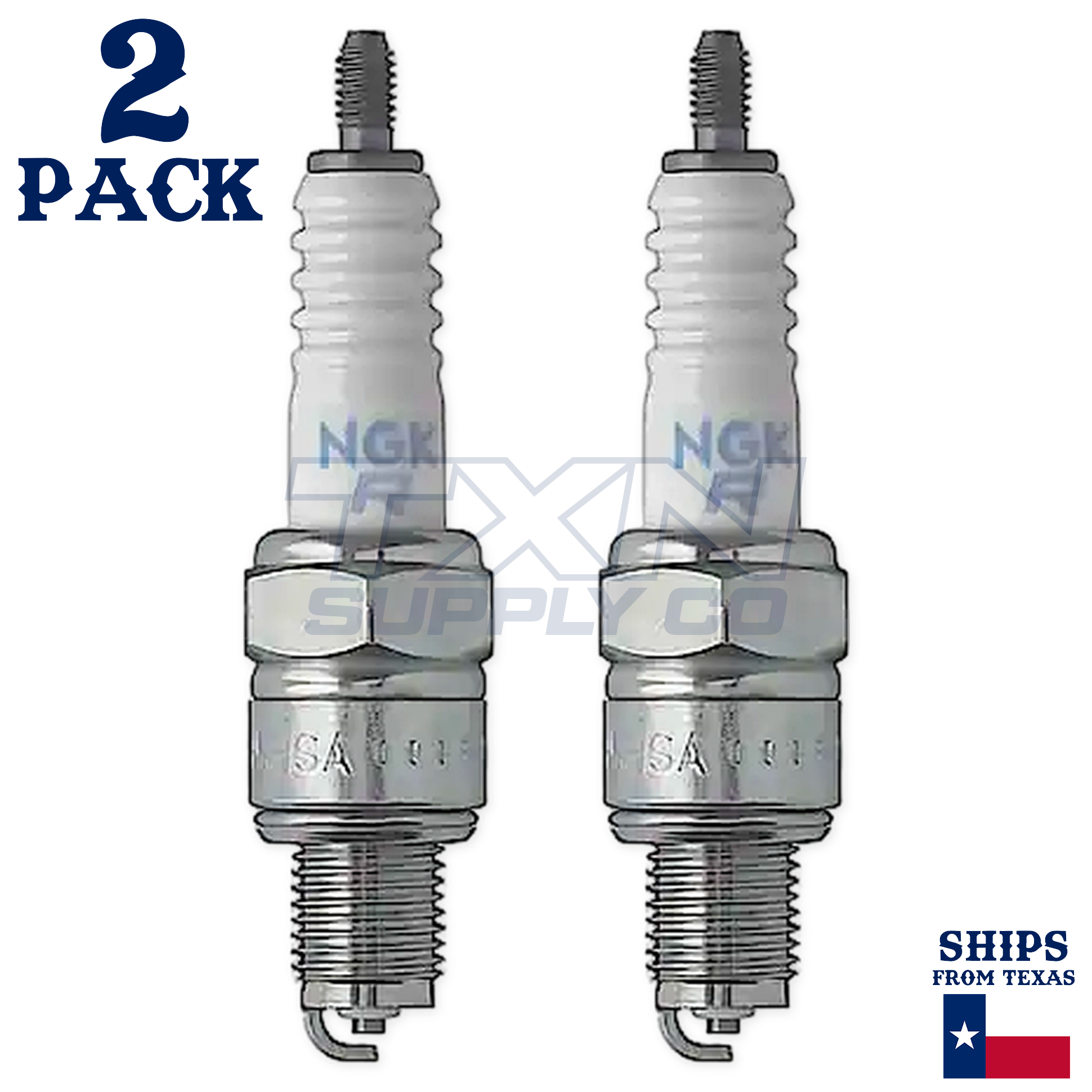 NGK 7840 CR5HSA Spark Plugs 2 Pack