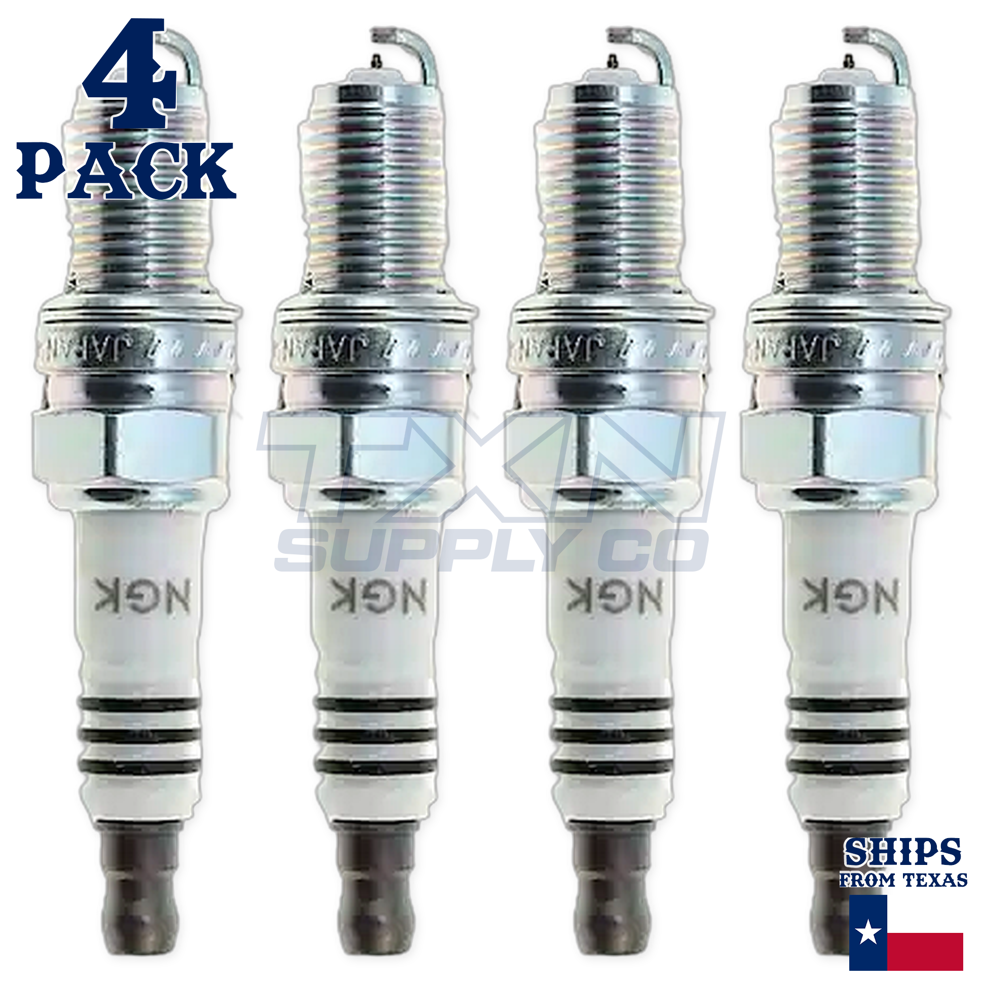 NGK 97181 DCPR8EIX Spark Plugs 4 Pack