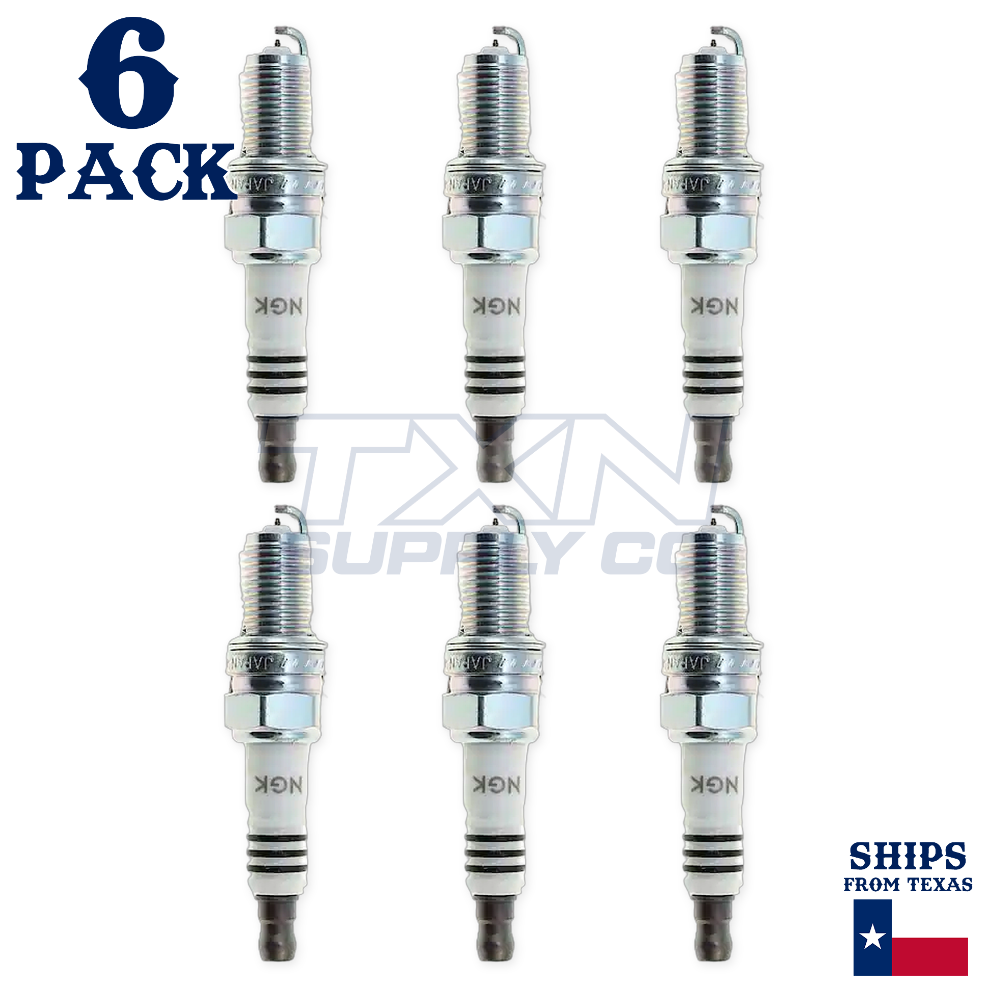 NGK 97181 DCPR8EIX Spark Plugs 6 Pack
