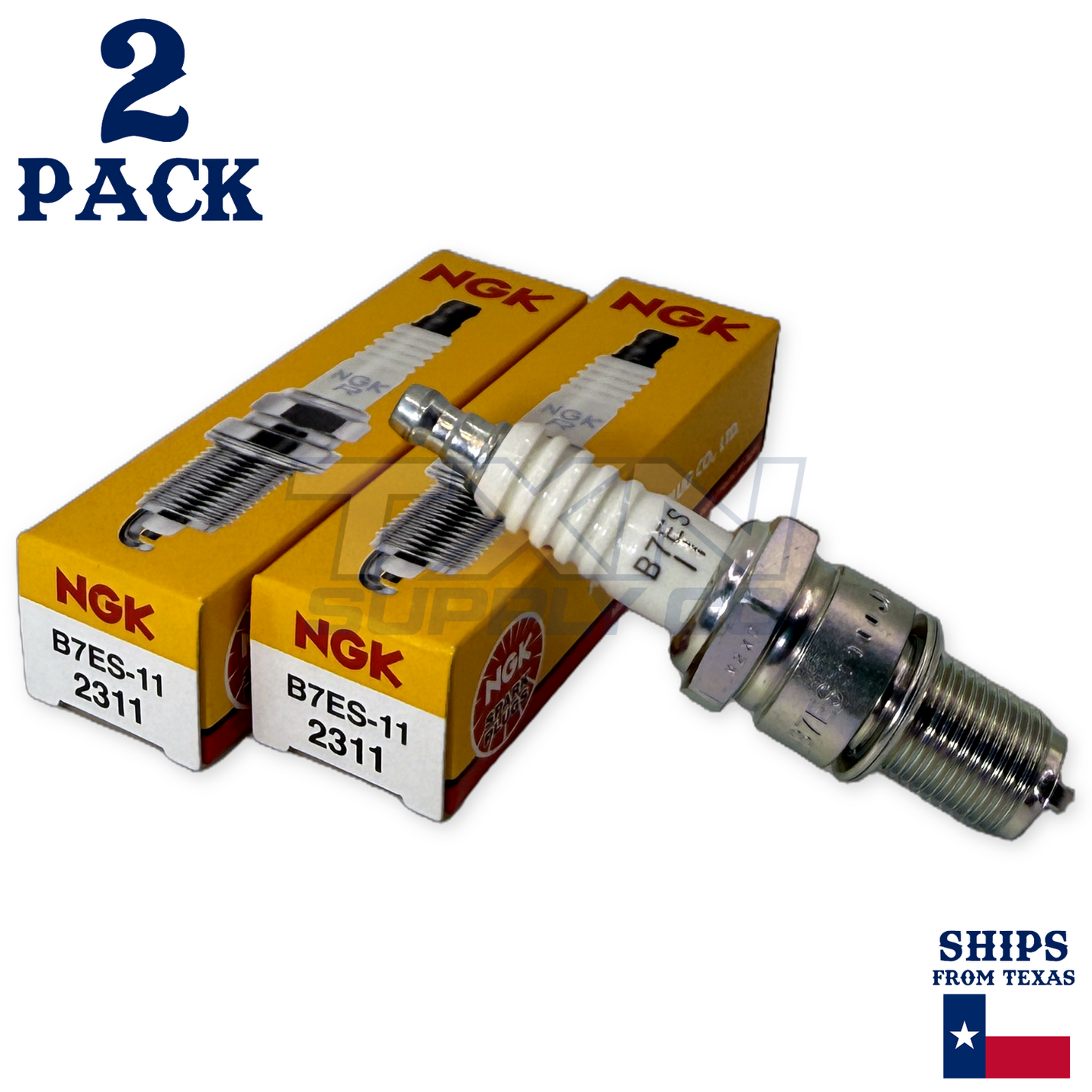 NGK 2311 Standard Spark Plug B7ES-11 - 2 Pack