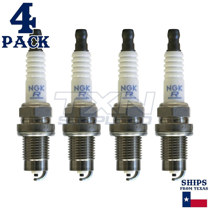 4 Pack NGK 1598 Spark Plugs FR2B-D ps