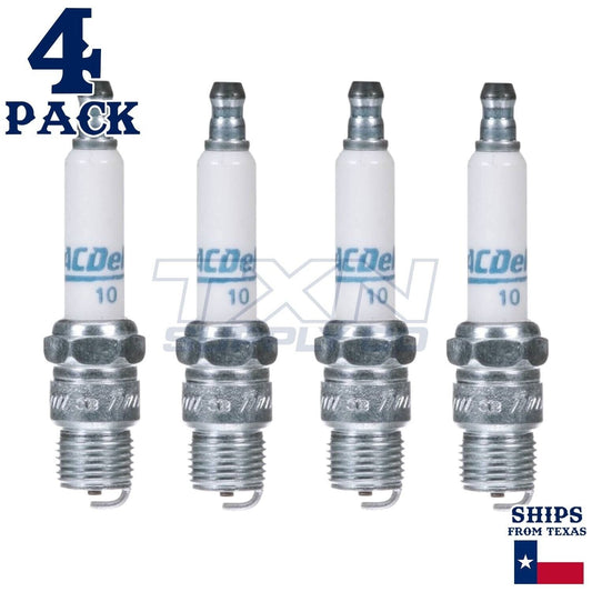 4 Pack GM ACDelco #10 RAPIDFIRE Platinum Spark Plugs 19298364