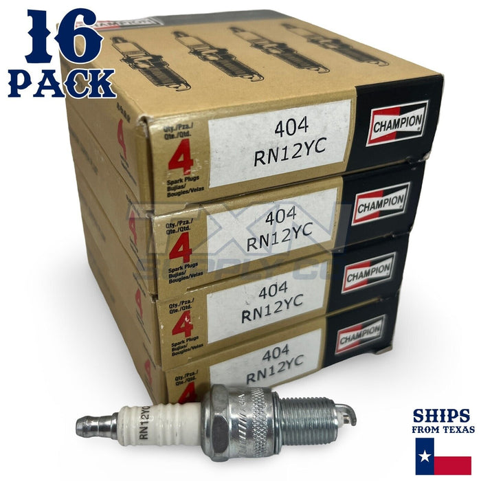 Champion 404 Copper Plus Spark Plug RN12YC - 16 Pack