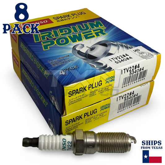 8 Pack Denso 5340 Iridium Power Spark Plugs ITV22 ps