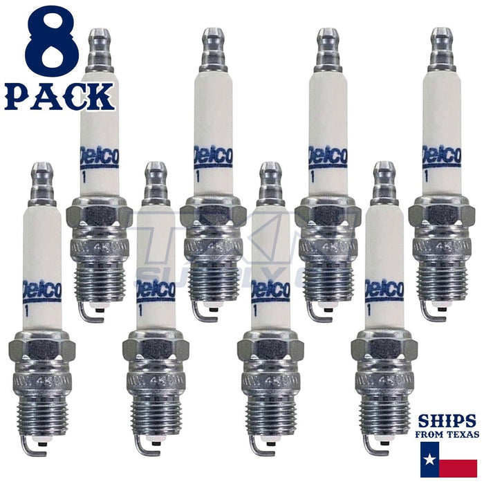 8 Pack GM ACDelco #1 RAPIDFIRE Platinum Spark Plugs ps