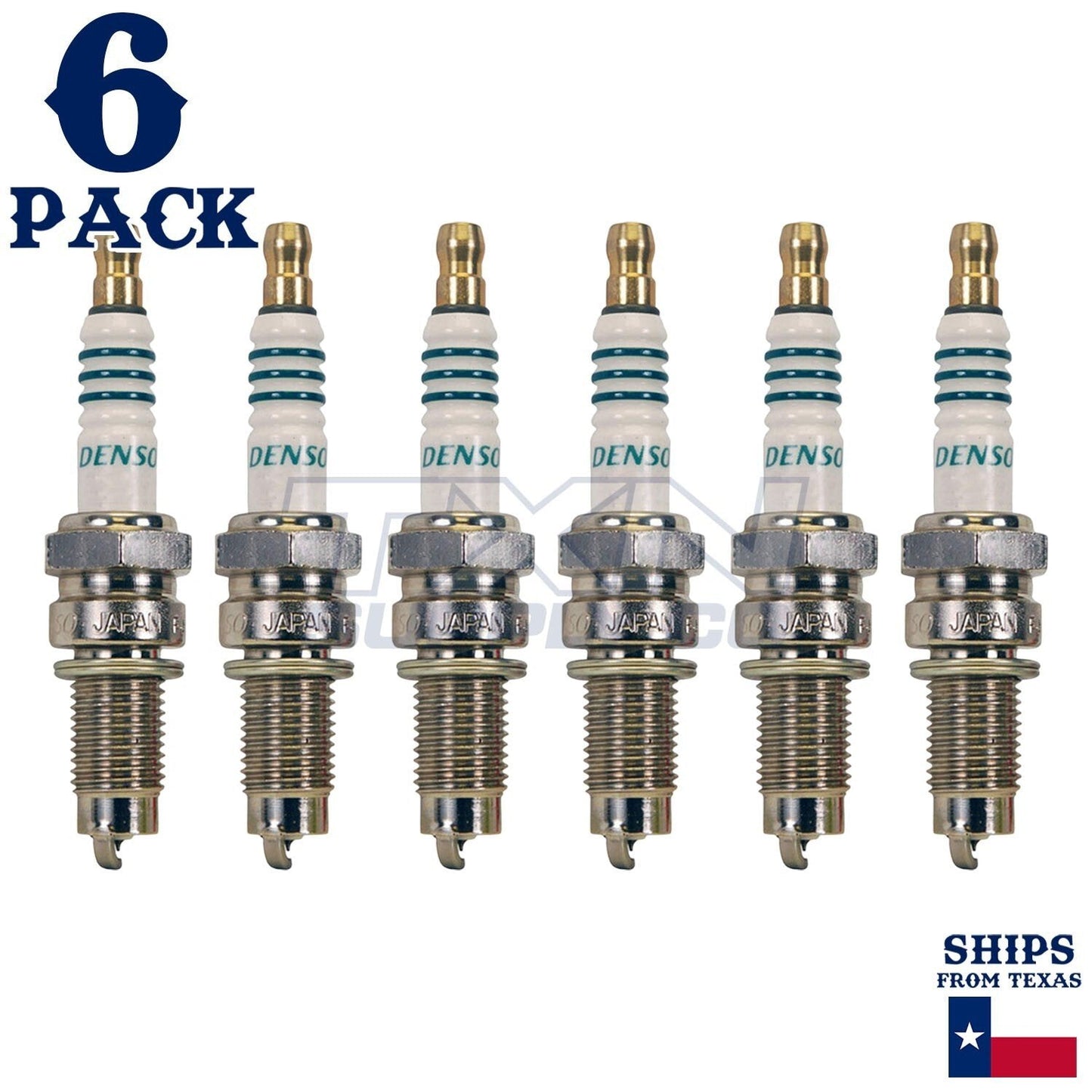 6 Pack Denso 5394 Iridium Power Spark Plugs IXG24 ps