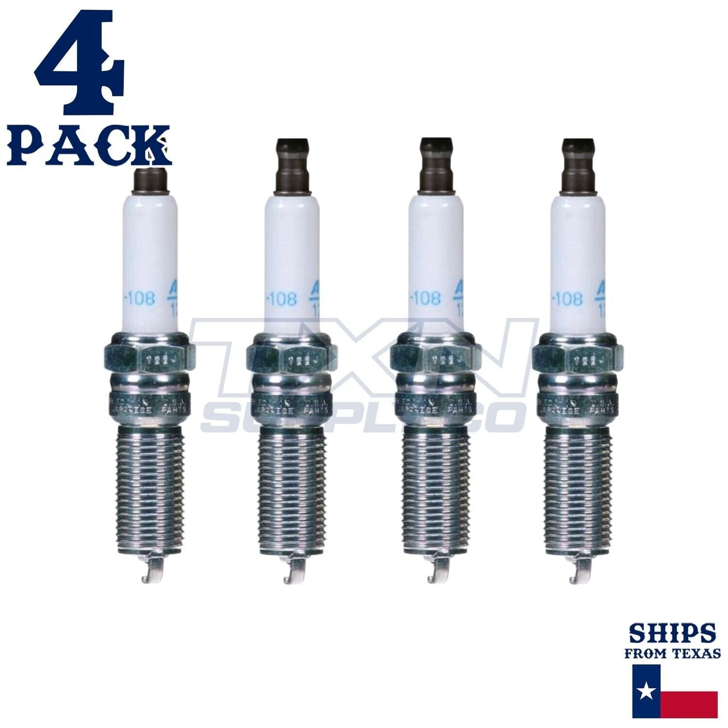 4 Pack Genuine GM ACDelco Iridium Spark Plugs 41-108 ps