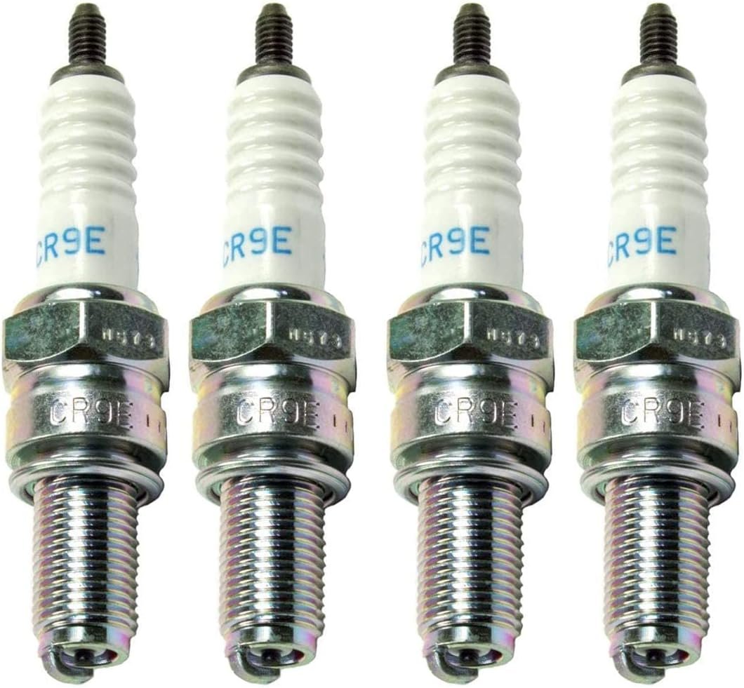 NGK Standard 6263 CR9E Standard Spark Plug, 4 Pack