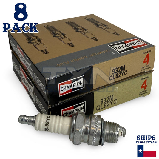 Champion 932M Copper Plus Spark Plugs QL82YC Marine - 8 Pack