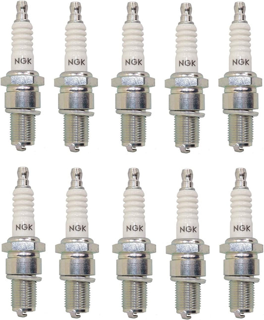 NGK 4122 Spark Plugs BR7HS - 10 Pack