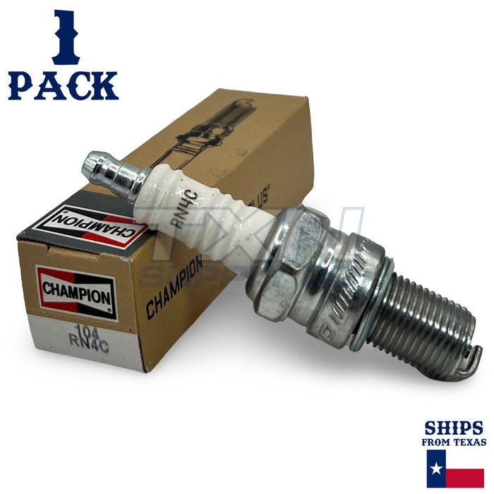 RN4C Spark Plug Compatible With NGK BR6ES, Champion RN4, RN4C, RN4G, Autolite 403, Bosch W5CC, 0242235532, 242245557