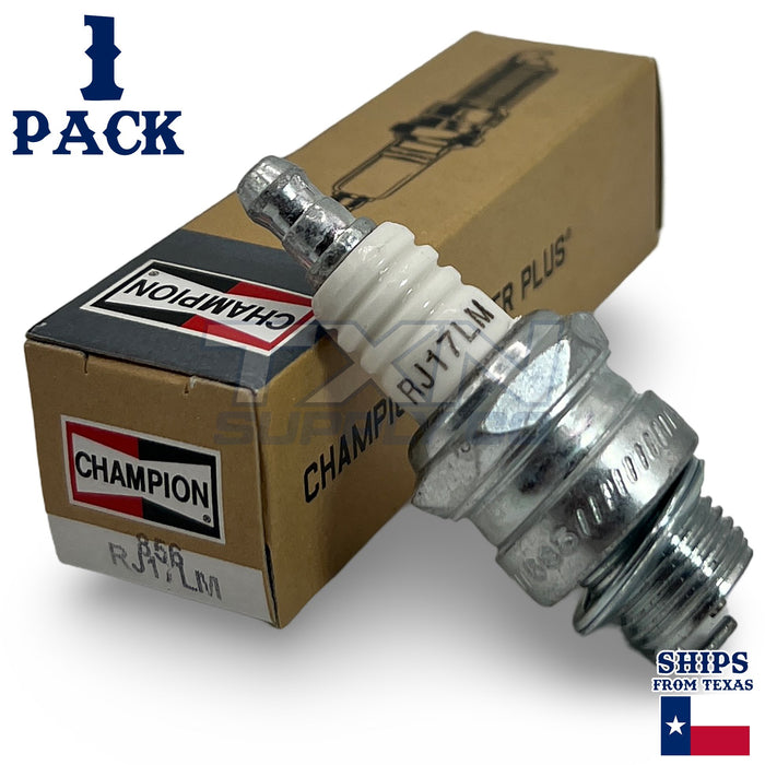 Champion 856 Copper Plus Spark Plug RJ17LM - 1 Pack