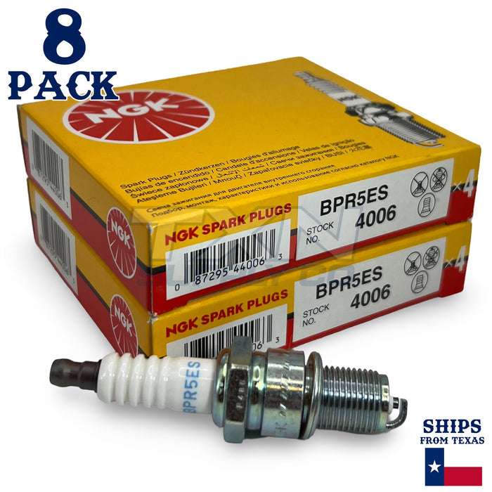 8 Pack NGK Standard Spark Plugs 1993-1995 for Land Rover Ranger Rover V8-4.2L ps
