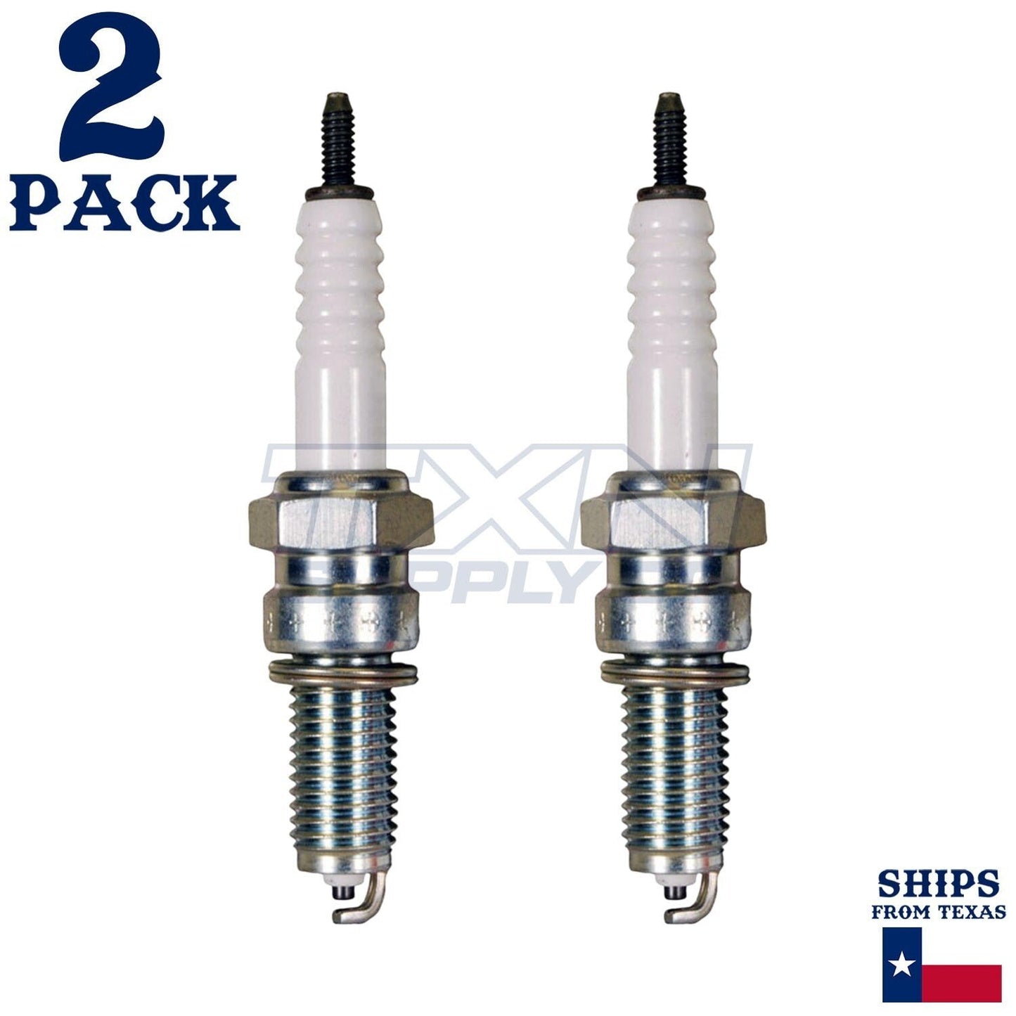 2 Pack Denso 4096 Standard Spark Plugs X24EPR-U9 ps