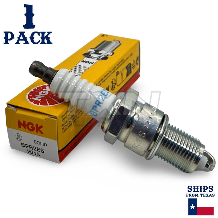 NGK 2015 Solid Standard Spark Plug BPR2ES - 1 Pack