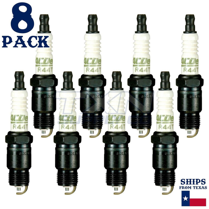 8 Pack Genuine GM ACDelco Spark Plugs R44TS