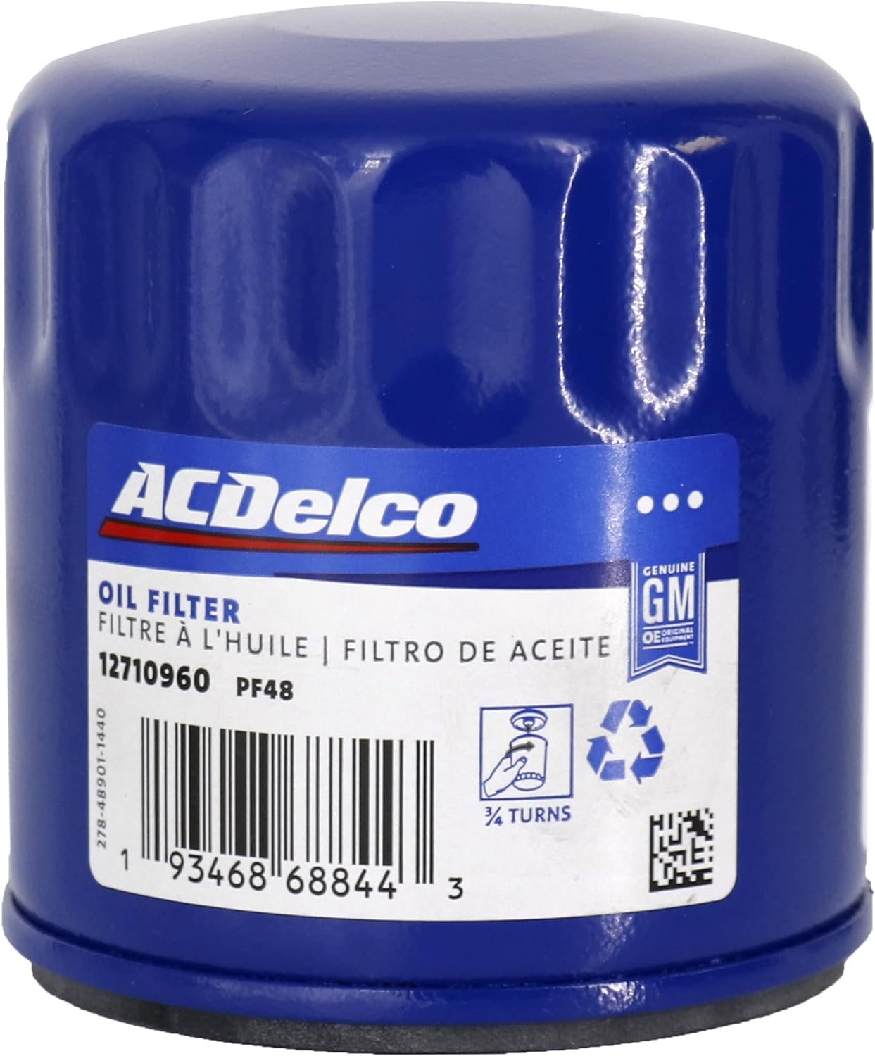 АСDеІсо PF48 PF48F GМ Oil Filter 19433934 Case Durapack - 12 Pack