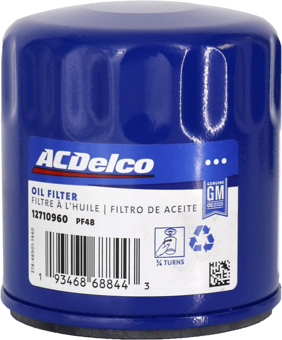 Genuine GM ACDelco Engine Oil Filter PF48 PF48F - 12 Pack Case