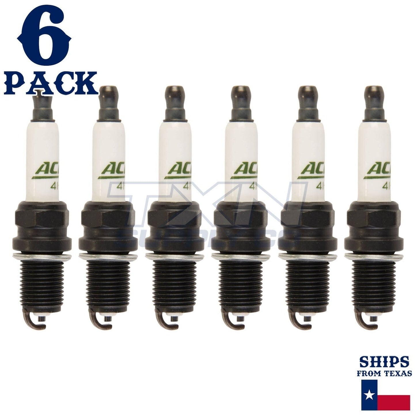 6 Pack ACDelco Standard Spark Plugs 1994-1997 for Jaguar XJR 4.0L ps