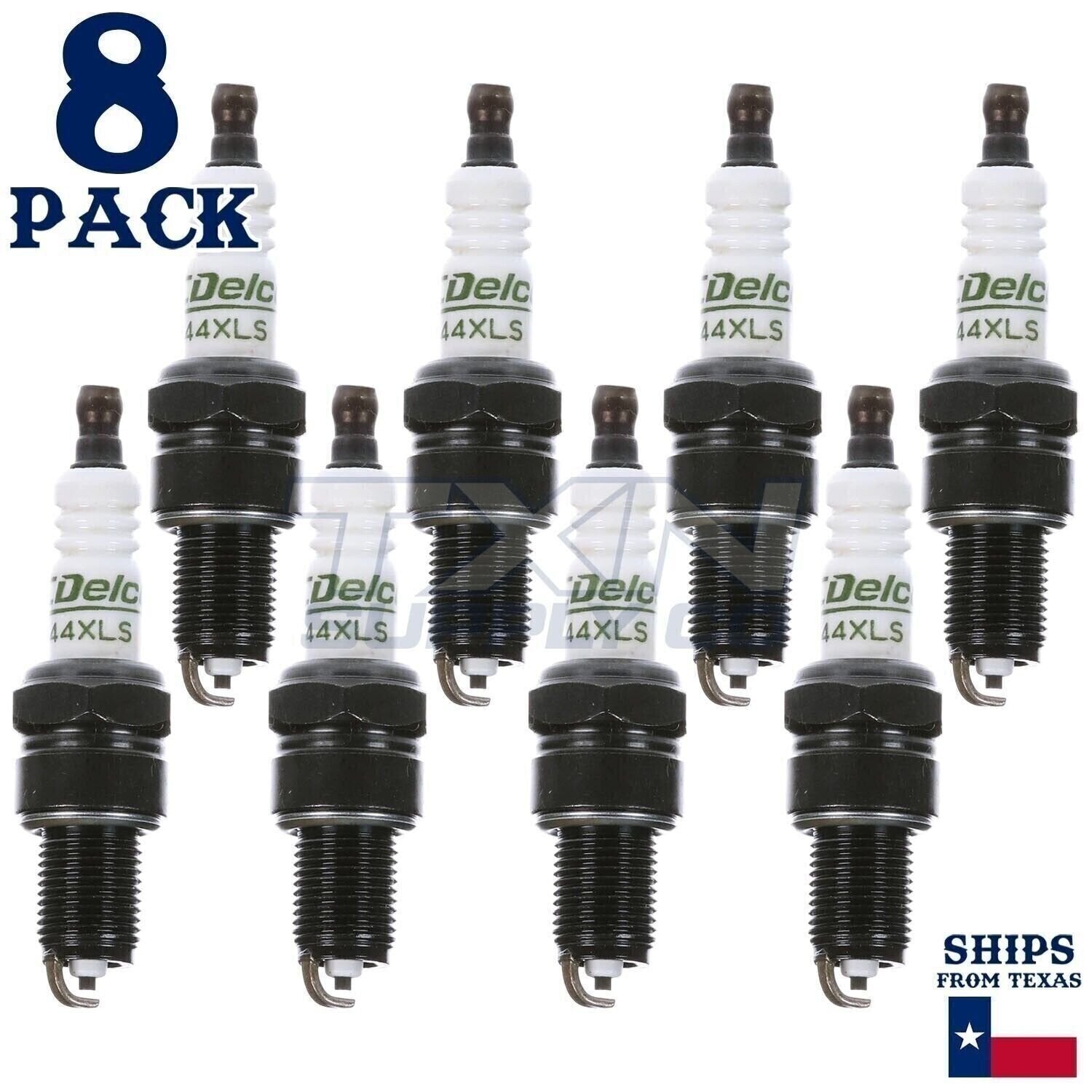 8 Pack Genuine GM ACDelco Spark Plugs R44XLS ps