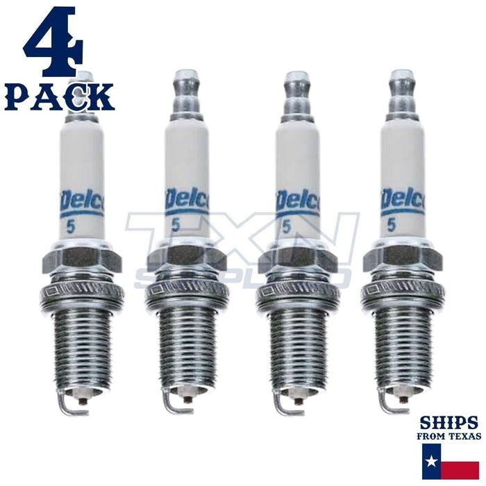 4 Pack ACDelco Platinum Spark Plugs 1992-1993 for Ford Capri 1.6L ps