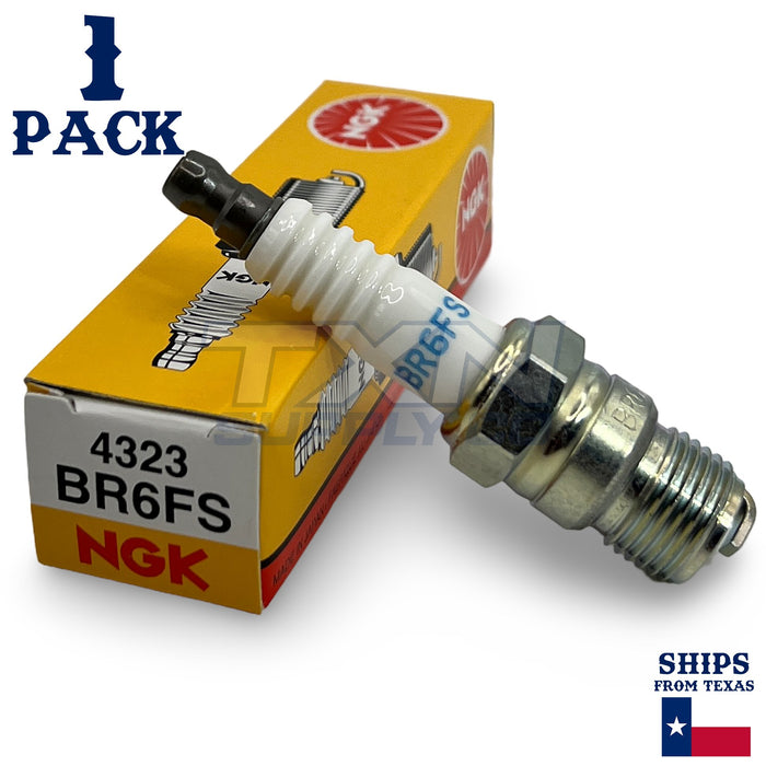 NGK 4323 Spark Plug BR6FS - 1 Pack