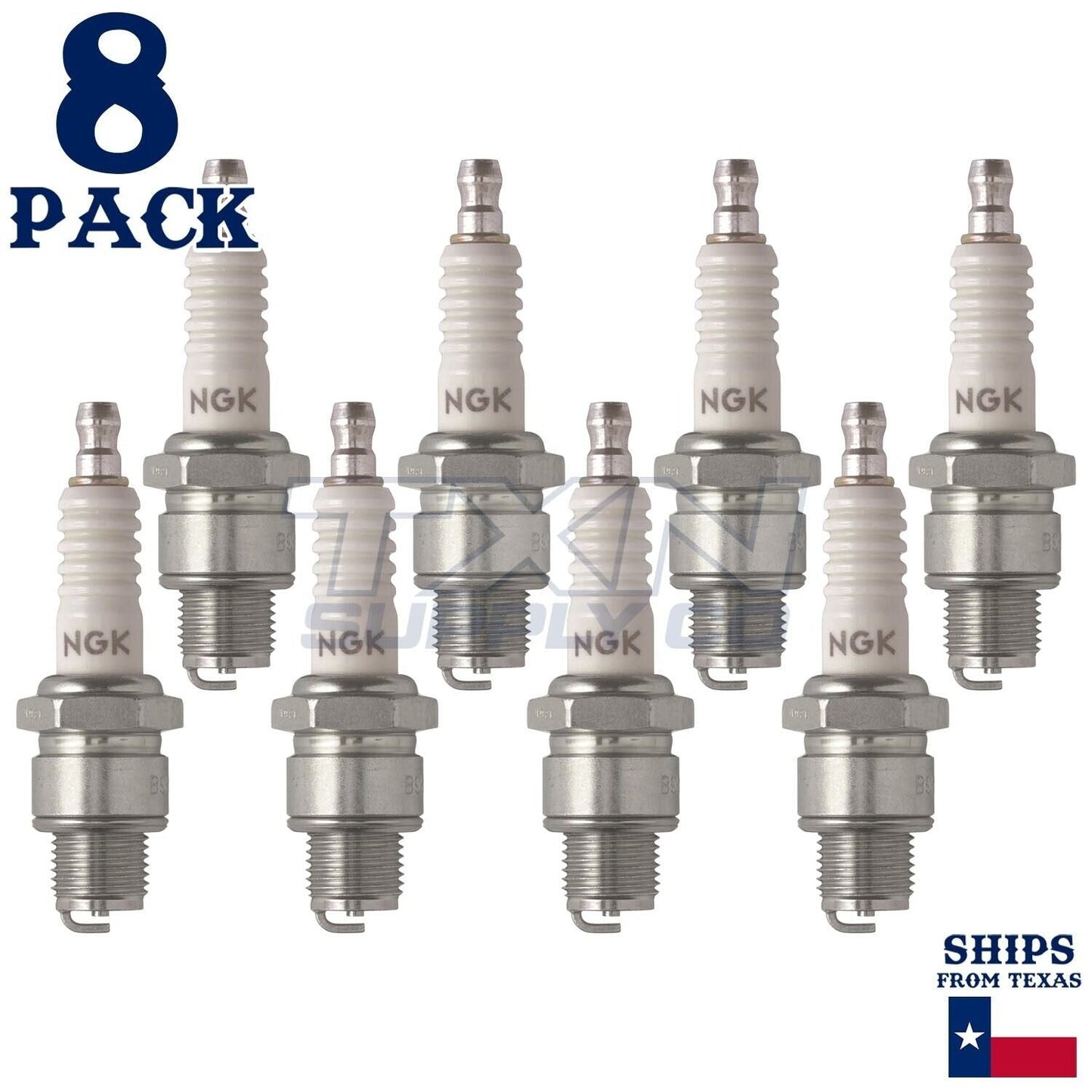 8 Pack NGK 5126 Spark Plugs B8HS-10 ps