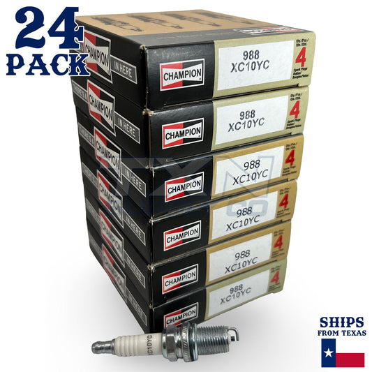 Champion 988 988S Copper Plus Spark Plug XC10YC - 24 Pack - Shop Pack