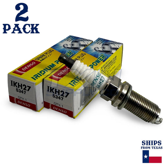 2 Pack Denso 5347 Iridium Power Spark Plugs IKH27 ps