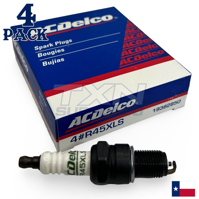 ACDelco R45XLS Copper Spark Plug - 4 Pack - 19382850 GM OEM