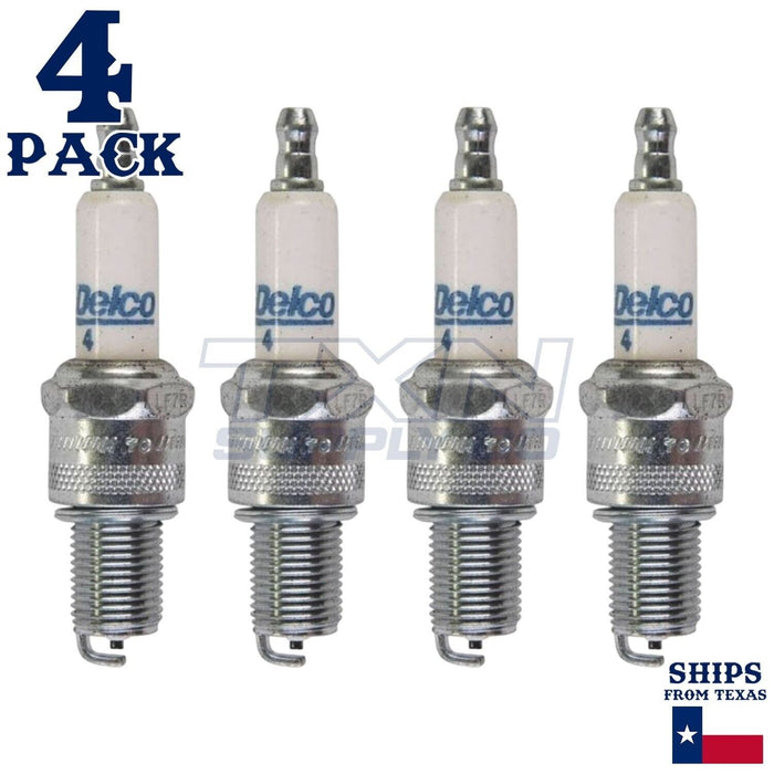 4 Pack GM ACDelco #4 RAPIDFIRE Platinum Spark Plugs 19307141
